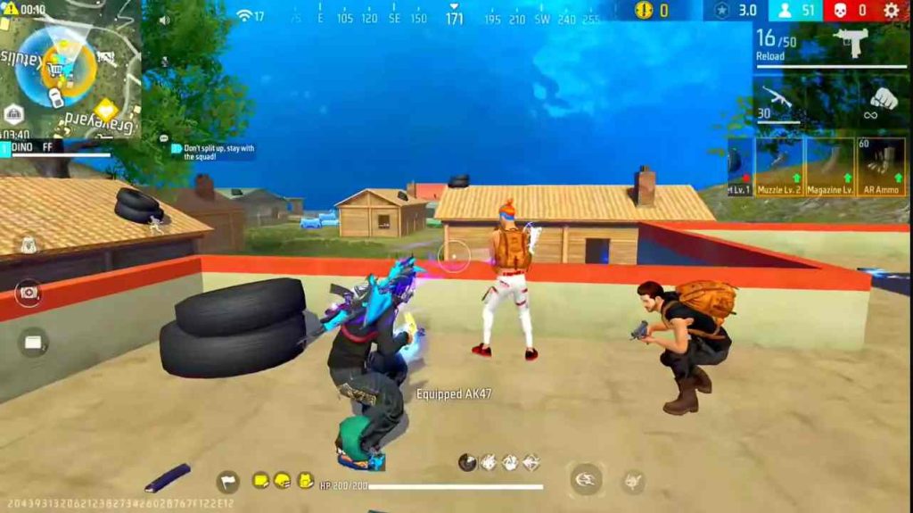 Free Fire MAX MOD APK – MOD Menu & Diamonds for Android 5 Free Fire Multiple character screenshot compressed