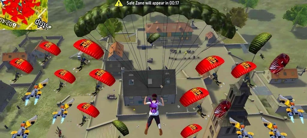 Free Fire parashot screenshot 1 compressed