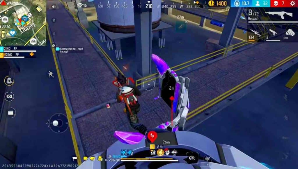 Download Free Fire Old Versions APK (All Versions 2018–2026) 5 gaming zone screenshot compressed