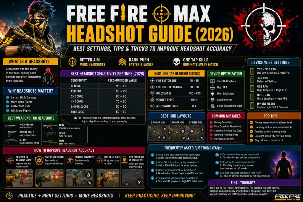Free fire headshot